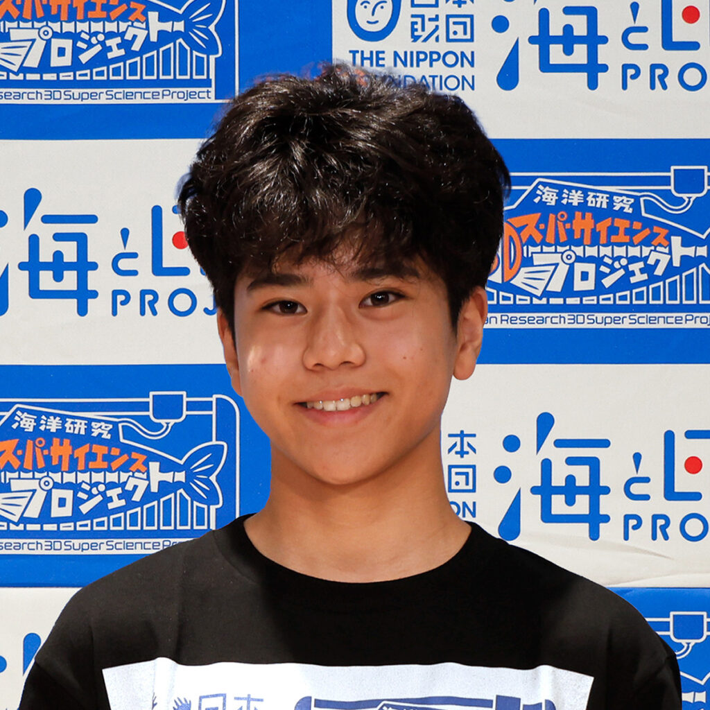 中尾 漣さん（東京都江戸川区 在住）中学1年生