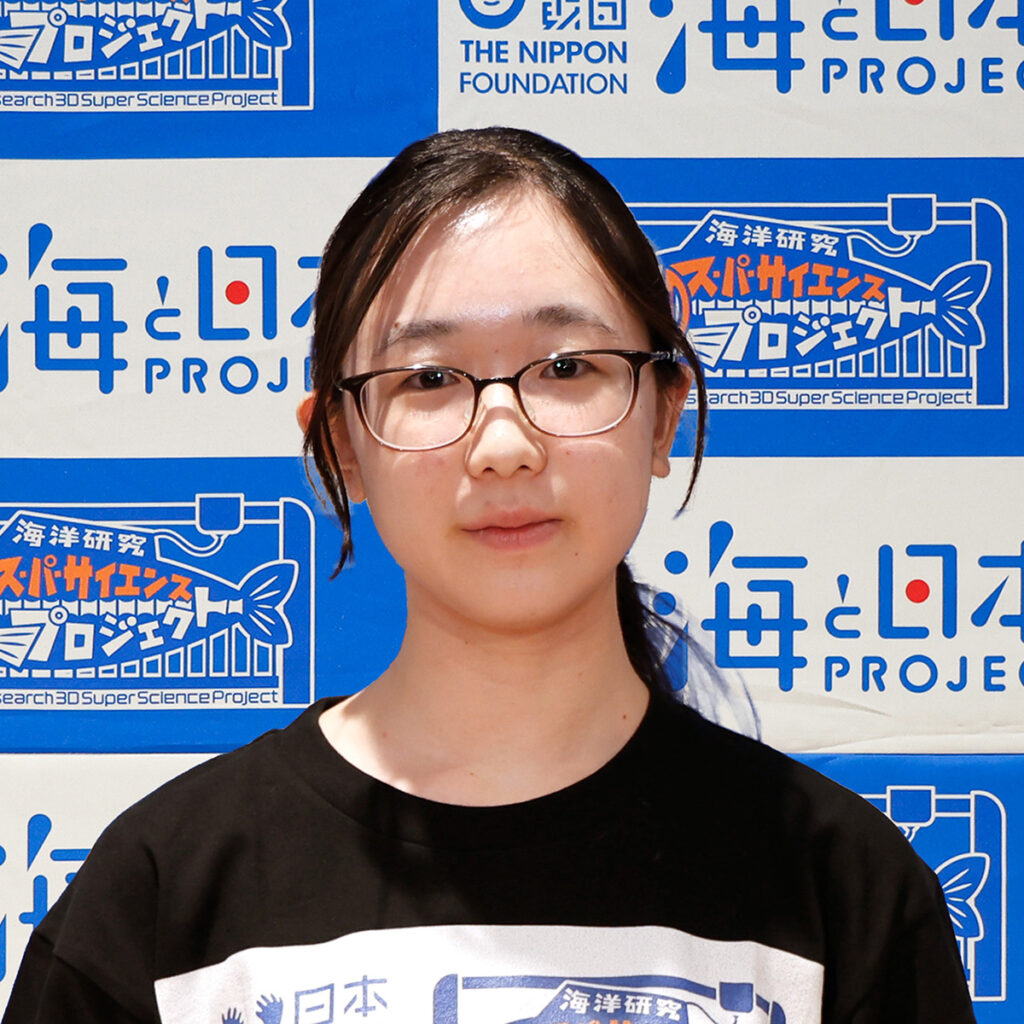 吉住 実咲さん（東京都町田市 在住）中学3年生
